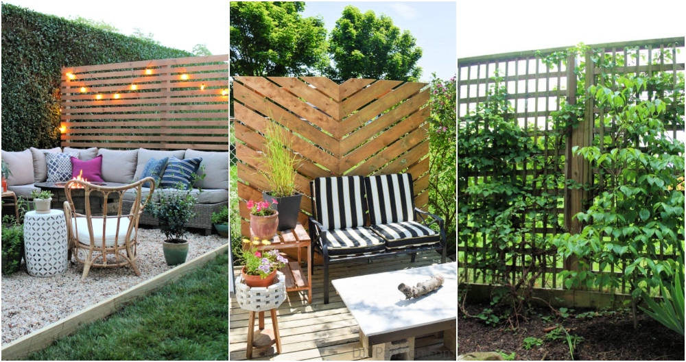 15 Homemade DIY Outdoor Privacy Screen Ideas (2022)