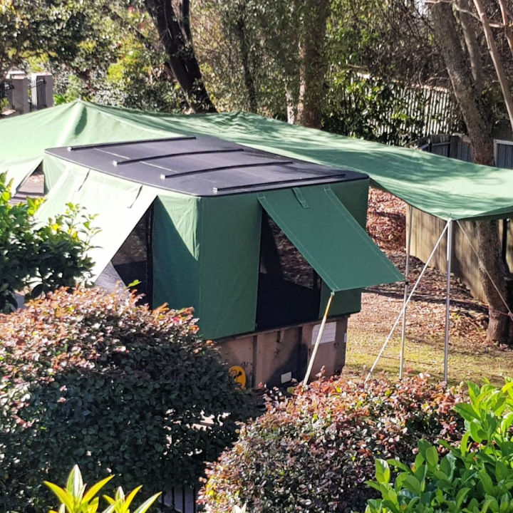 DIY Rooftop Tent and Camper Trailer