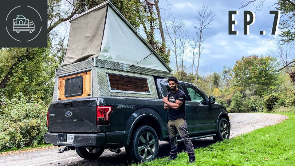 Making a Rooftop Tent at Home