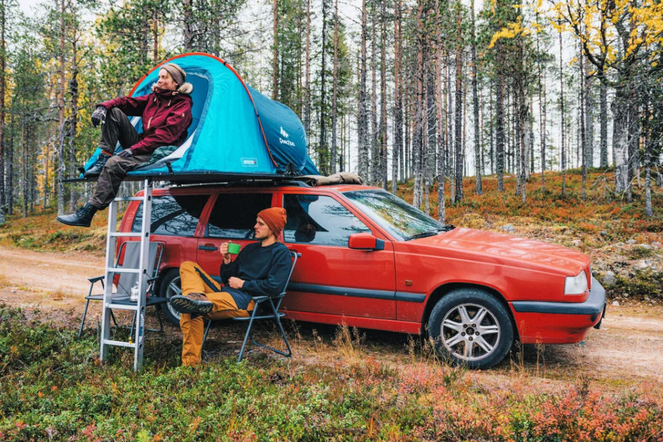 Simple DIY Car Rooftop Tent