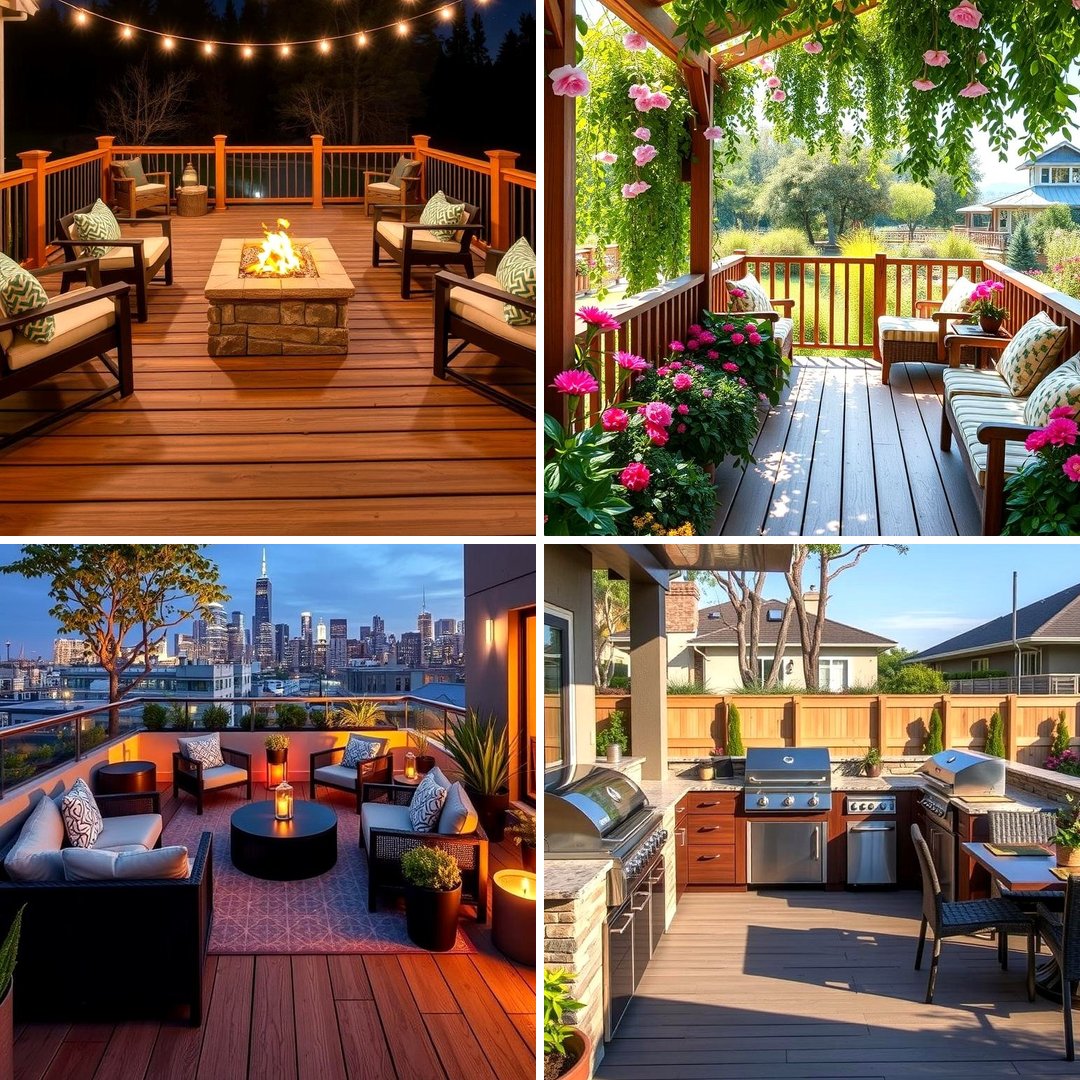 22 Amazing Large Deck Ideas for Entertaining and Outdoor Relaxation ...