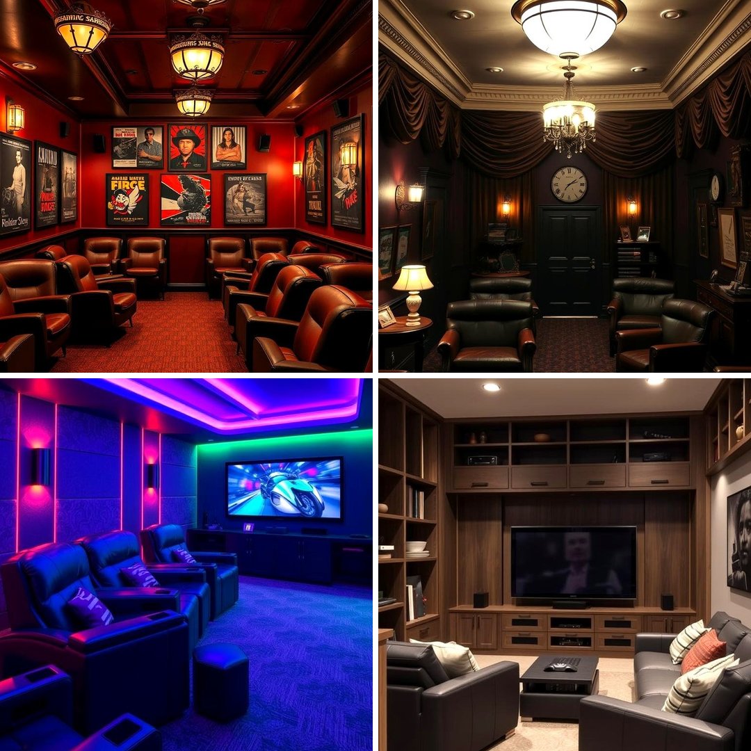 22 Basement Home Theater Ideas for Movie Night Perfection - Lost At E Minor