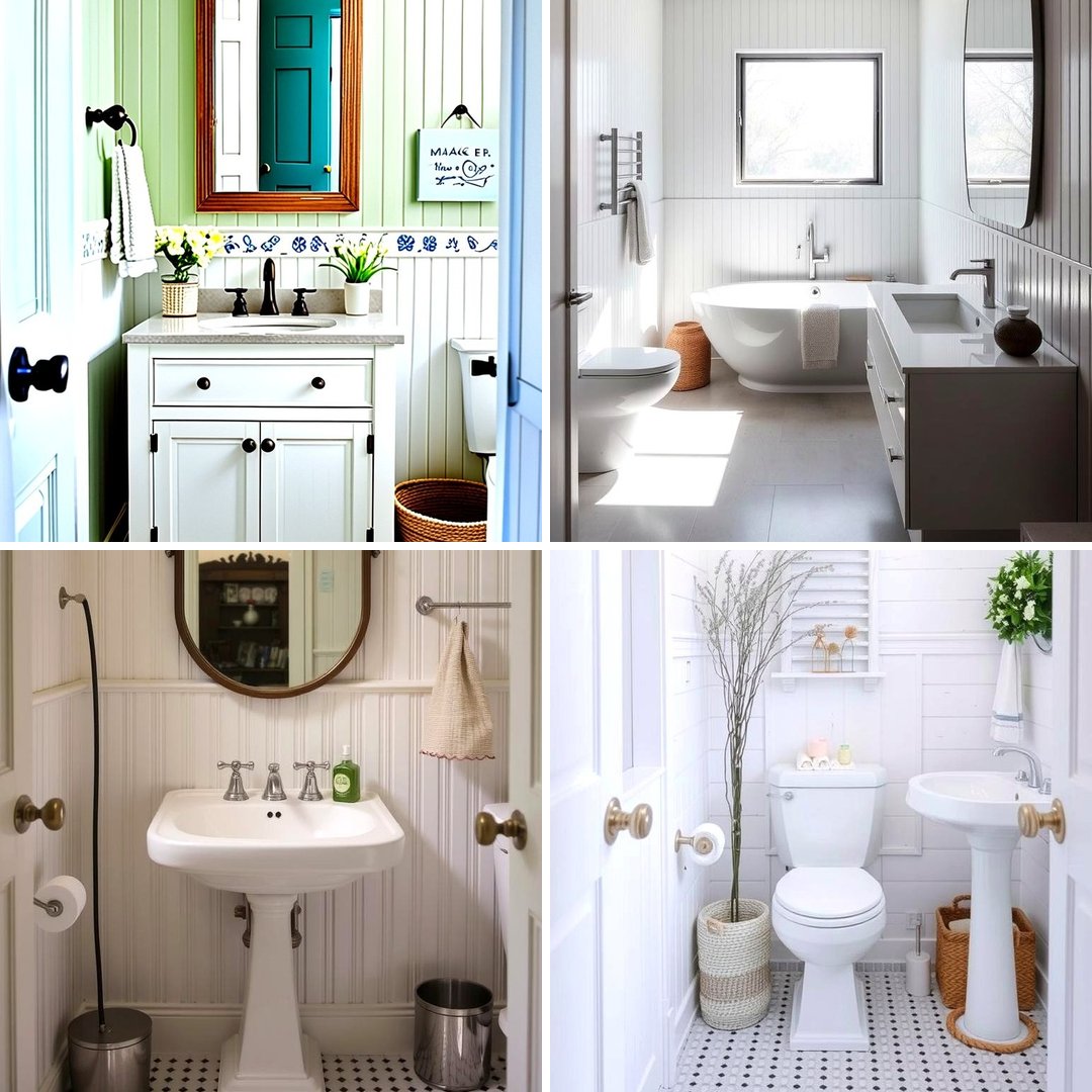 22 Beadboard Bathroom Ideas for Timeless Wall Designs - Lost At E Minor