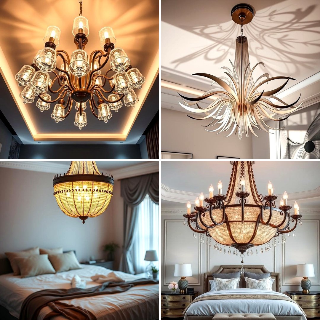 22 Bedroom Chandelier Ideas for Elegant Ambient Lighting - Lost At E Minor