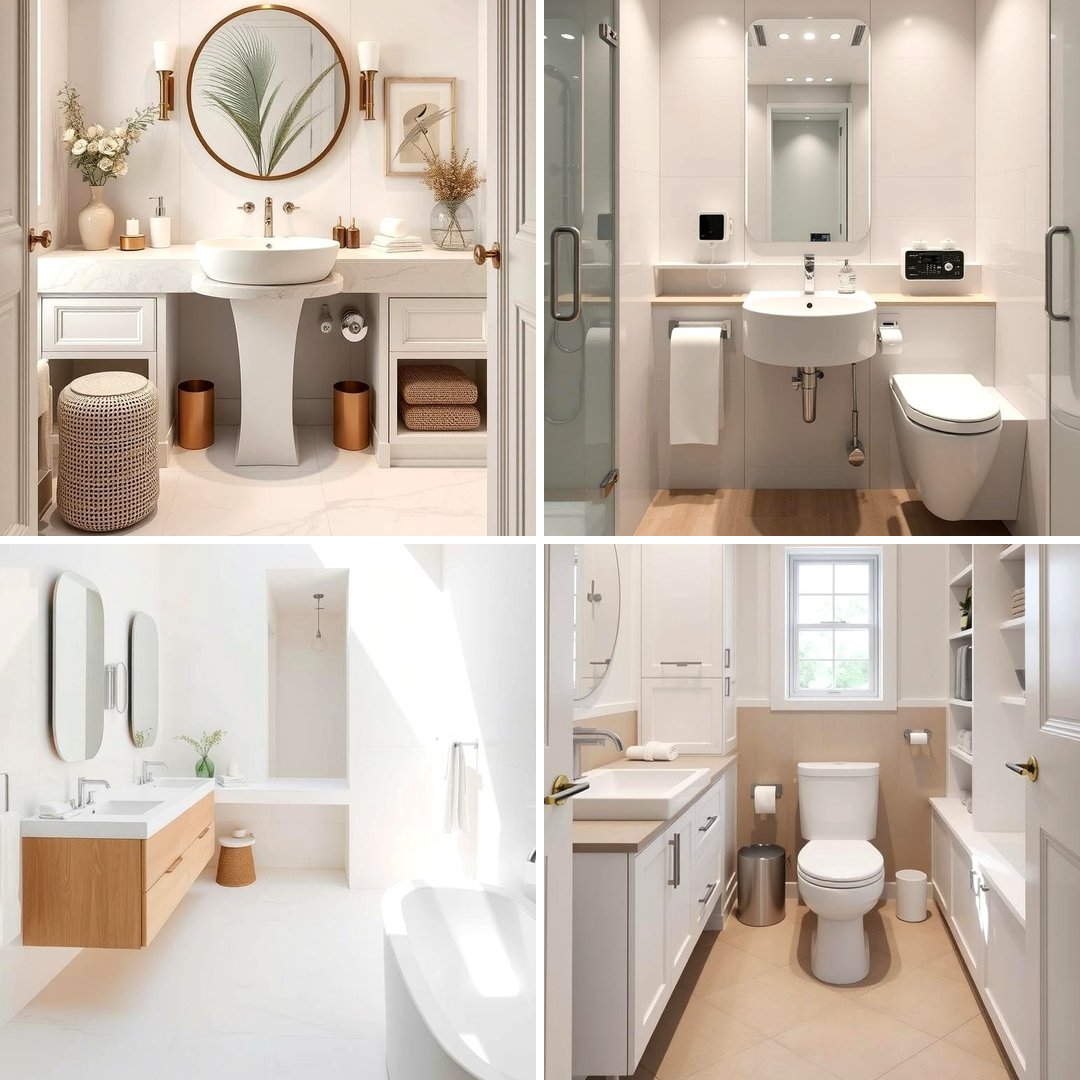 22 Beige and White Bathroom Ideas for Spa-Like Serenity - Lost At E Minor