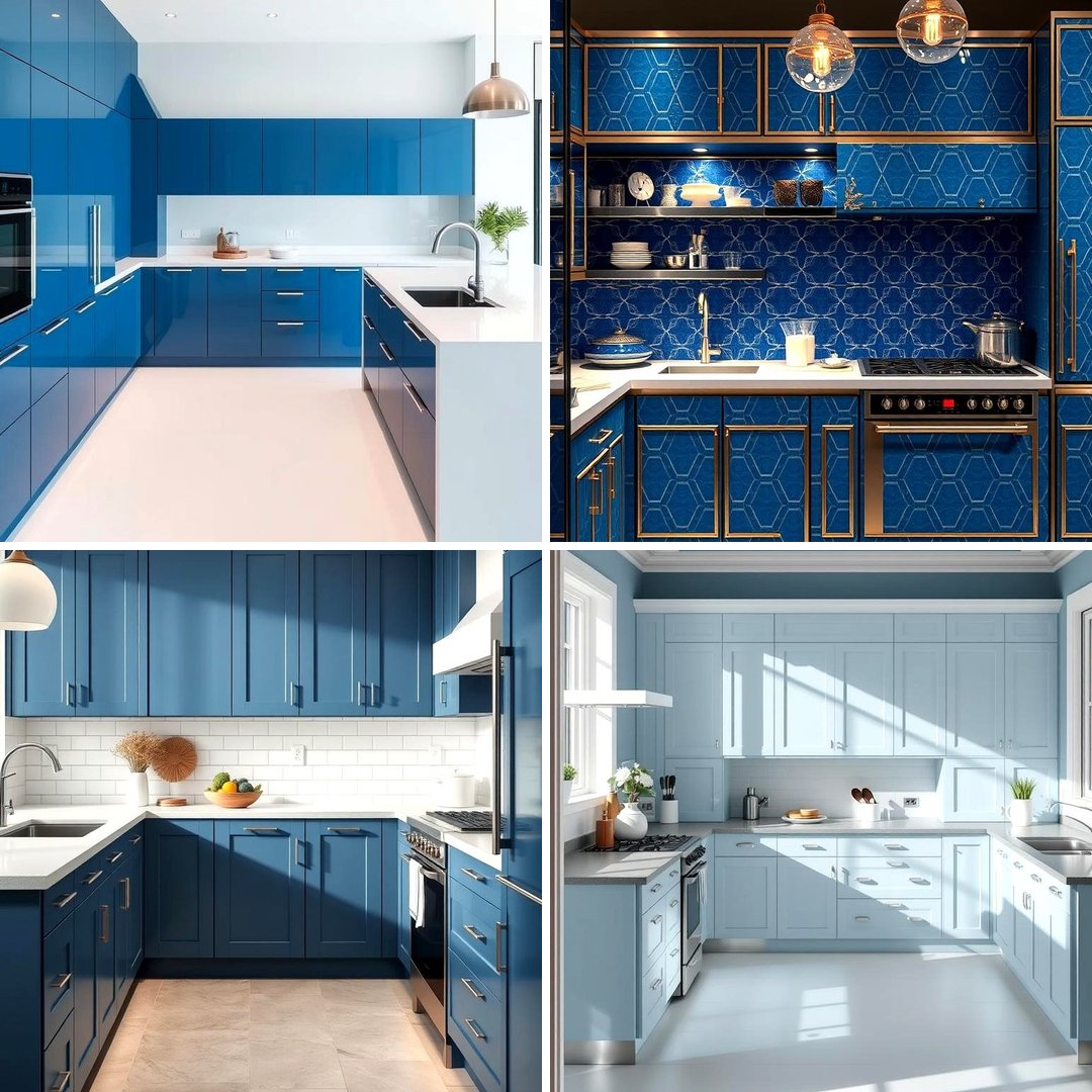 22 Blue and White Kitchen Ideas for Classic Coastal Style - Lost At E Minor
