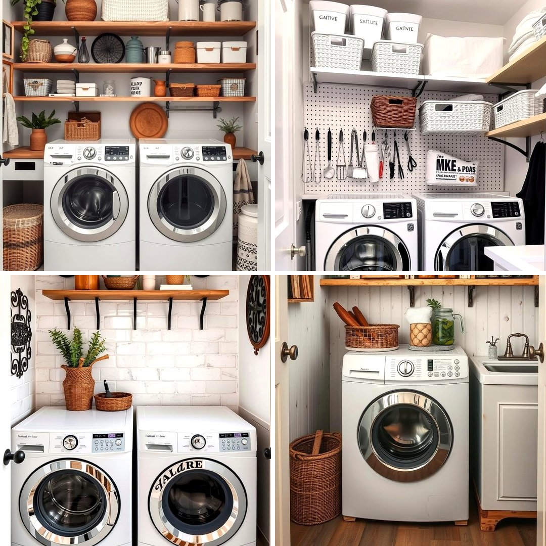 22 Boho Laundry Room Ideas with Bohemian Flair Lost At E Minor