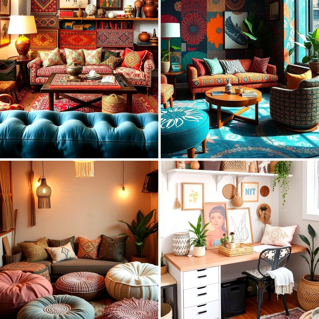22 Boho Room Ideas for Eclectic Interior Design Lost At E Minor