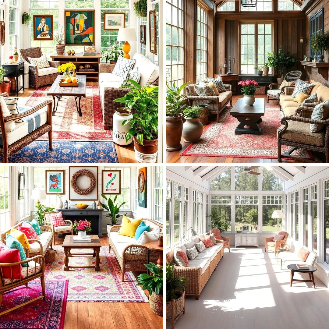 22 Charming Farmhouse Sunroom Ideas for Cozy Retreats - Lost At E Minor
