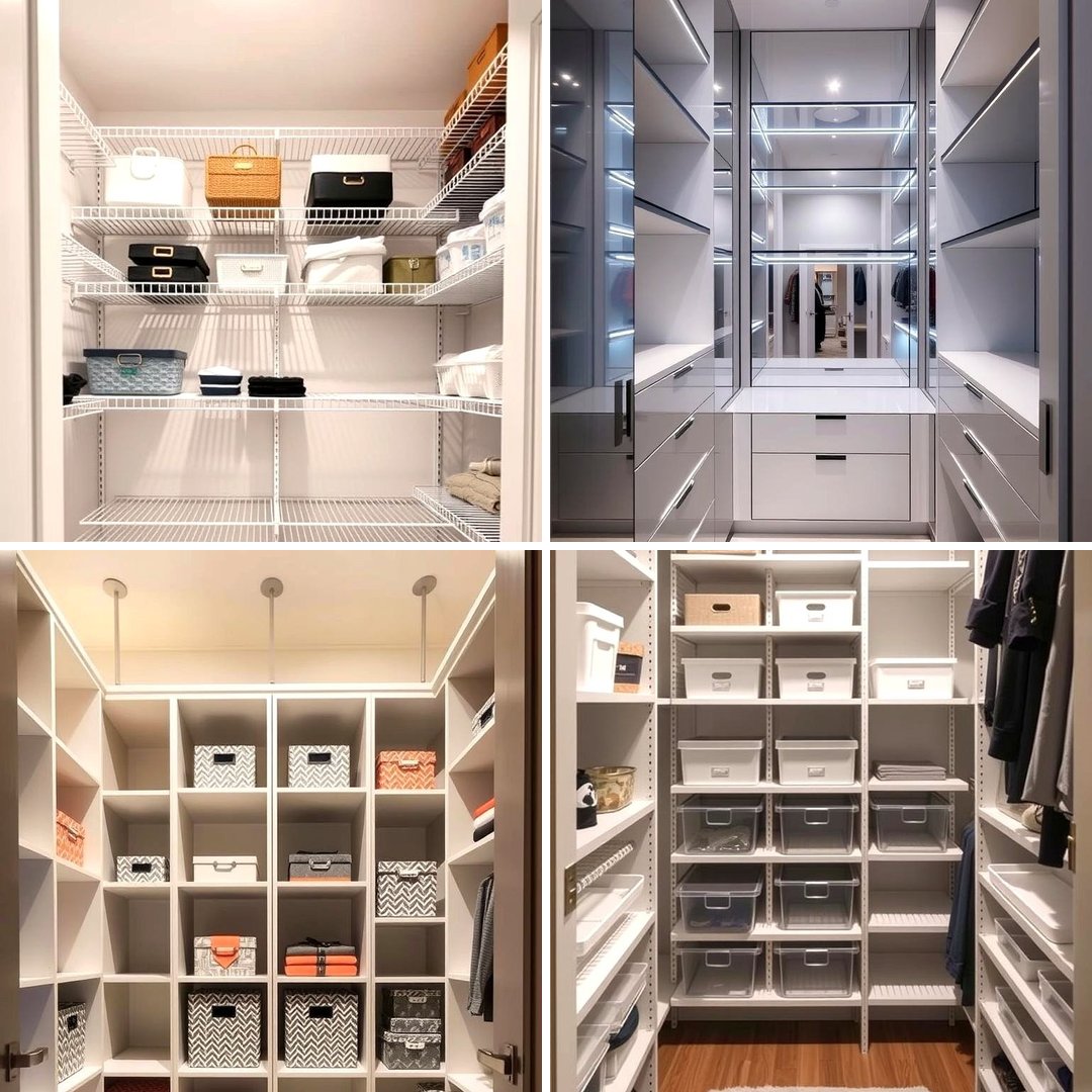 22 Closet Shelving Ideas for Customized Organization - Lost At E Minor