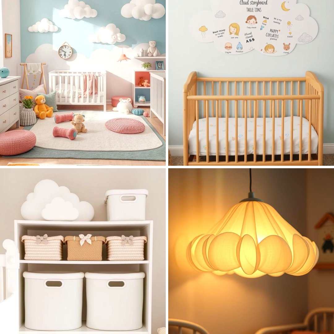 22 Cloud Themed Nursery Ideas for a Serene Baby Room - Lost At E Minor