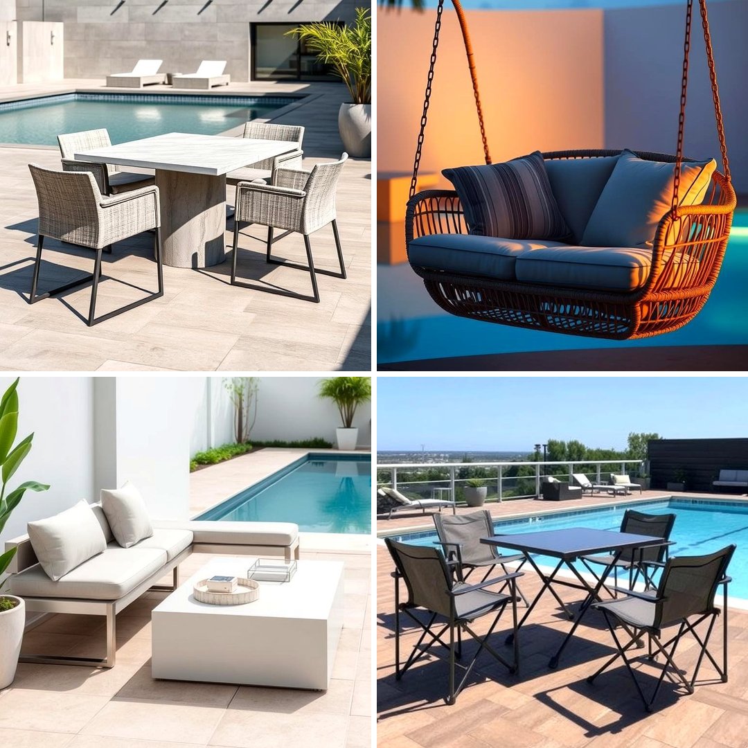22 Comfortable Pool Furniture Ideas for Lounging in Luxury - Lost At E ...