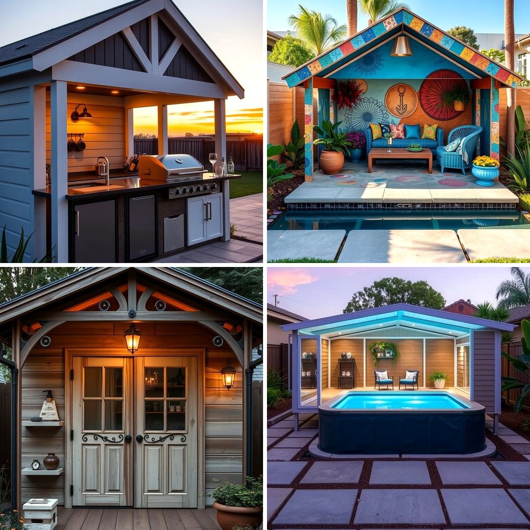 22 Compact Pool Shed Ideas for Organized and Clutter-Free Spaces - Lost ...