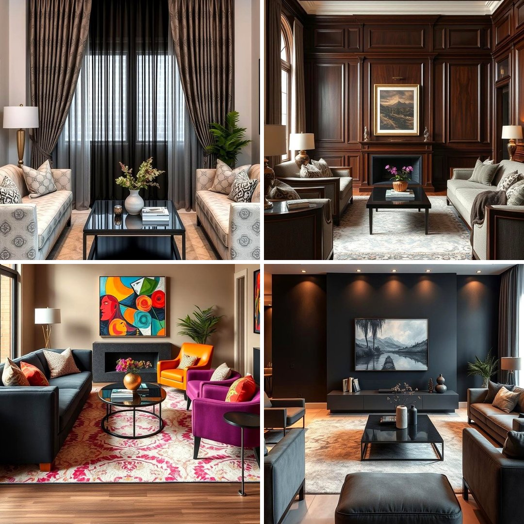 22 Dark Living Room Ideas for Moody Elegance Lost At E Minor