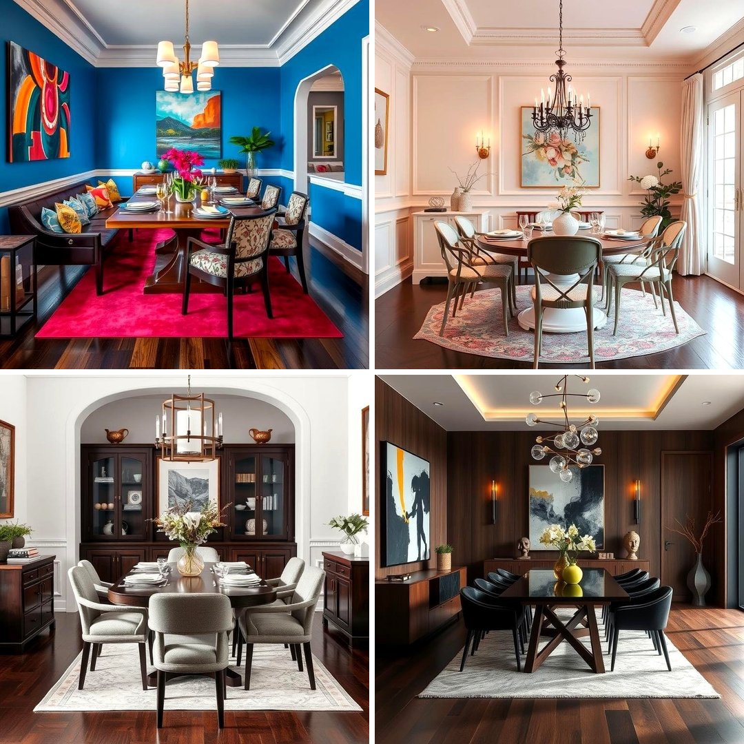 22 Dark Wood Floor Dining Room Ideas for Elegance Lost At E Minor