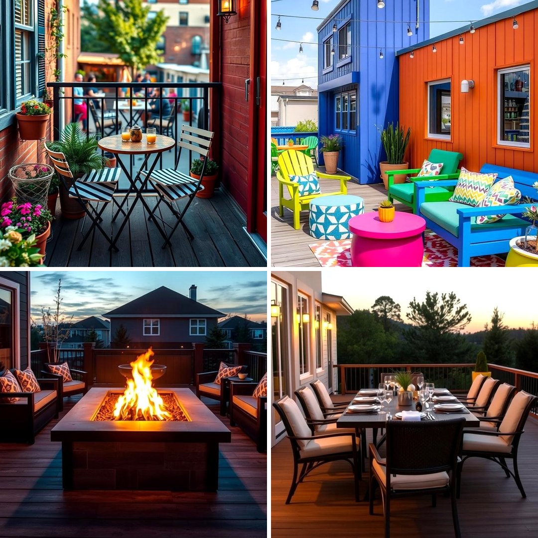 22 Deck Furniture Ideas for Comfortable Outdoor Living Lost At E Minor