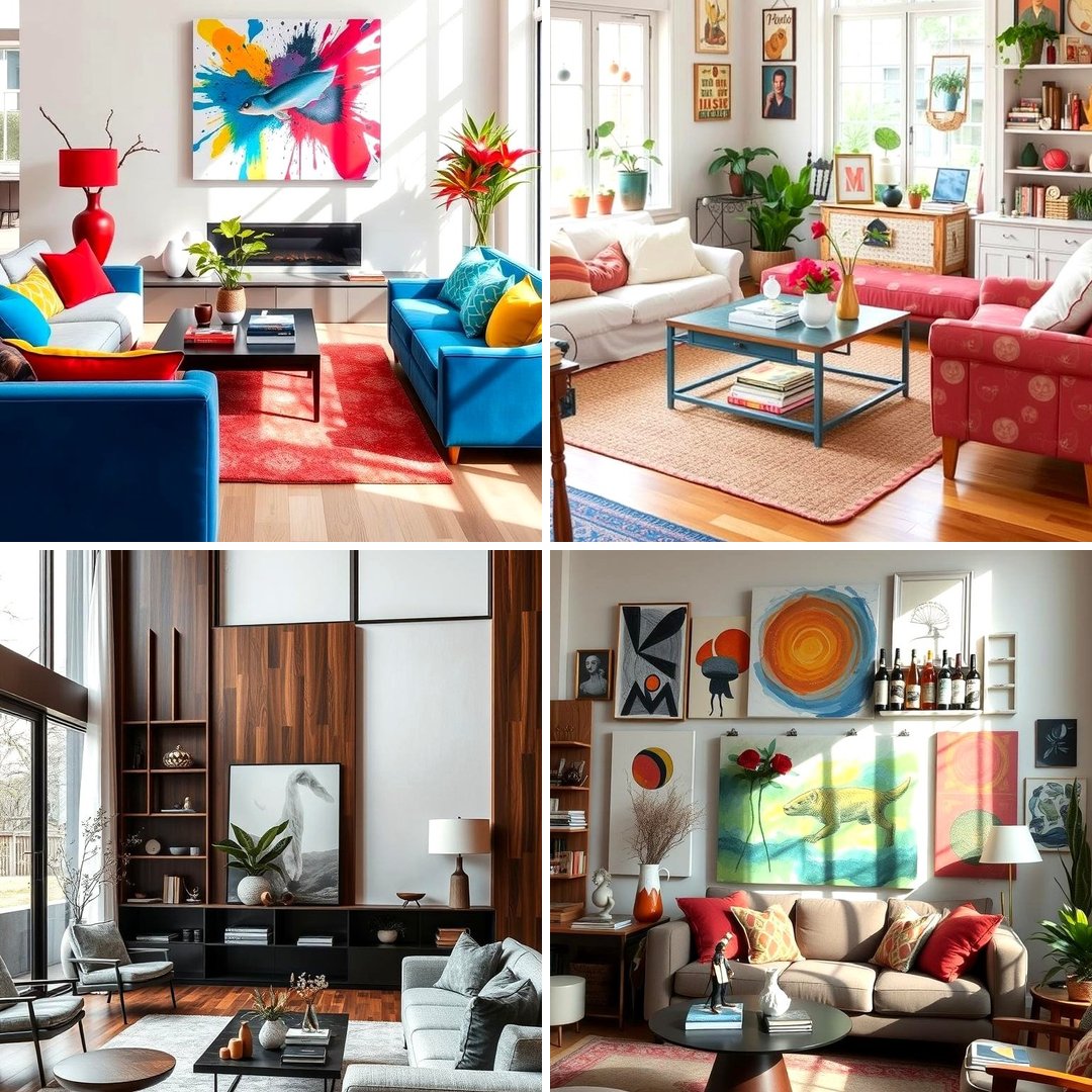 22 Eclectic Living Room Design Ideas & Style Guides - Lost At E Minor