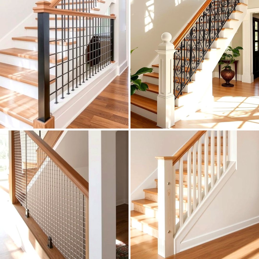 Rustic Stair Railing Designs
