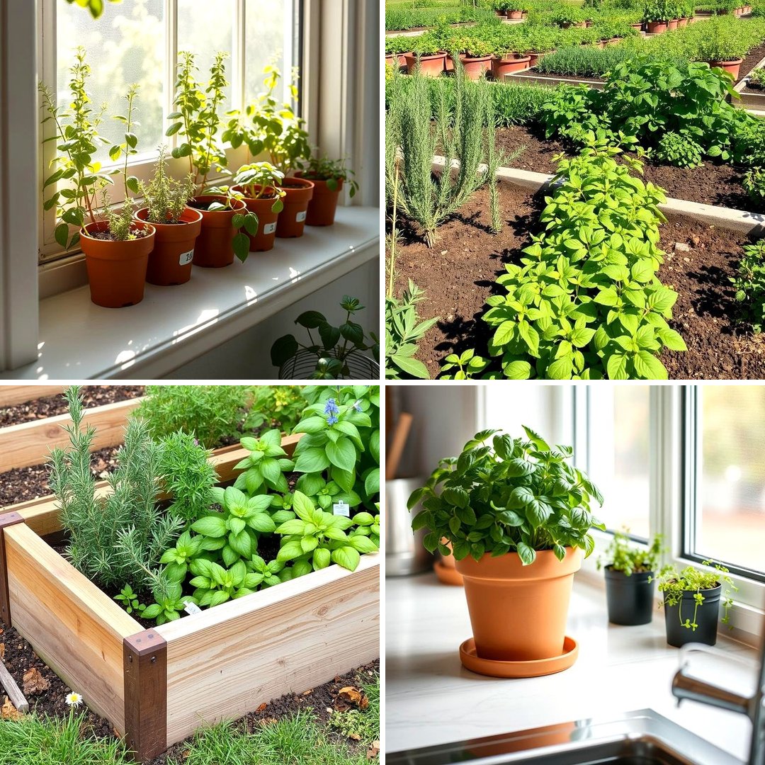 22 Fresh Herb Garden Ideas for Indoor \u0026 Outdoor Spaces - Lost At E Minor, image size:1080x1080
