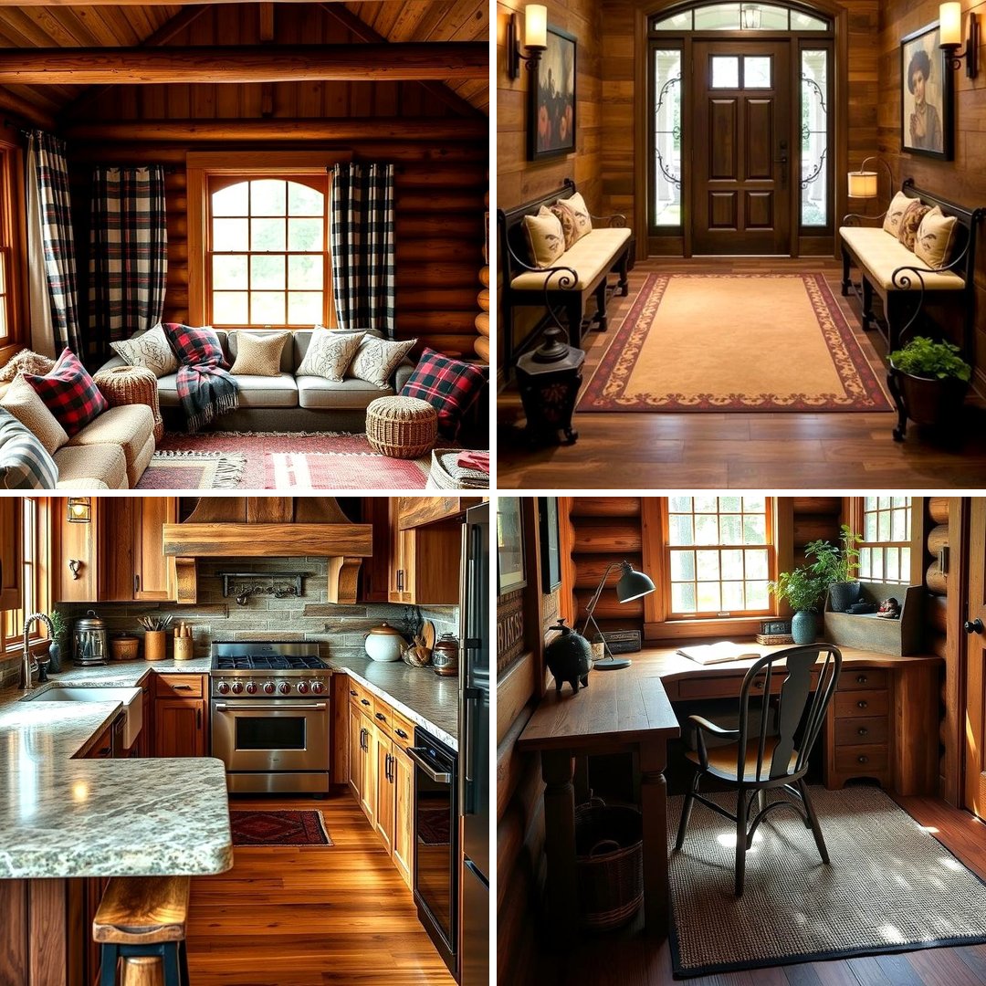 22 Log Cabin Interior Design Ideas for Cozy Rustic Homes - Lost At E Minor