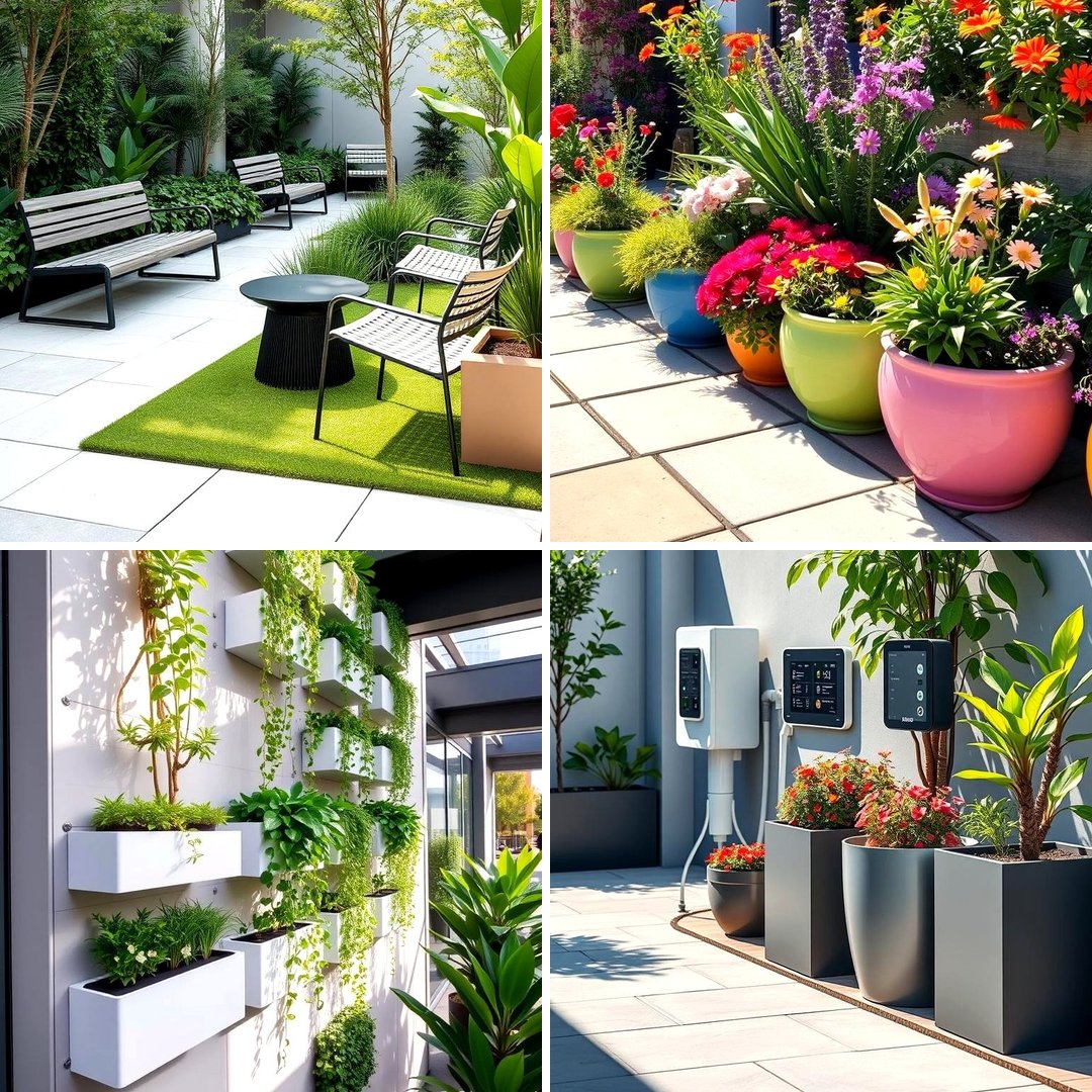 Beautiful view of Small Urban Outdoor Spaces