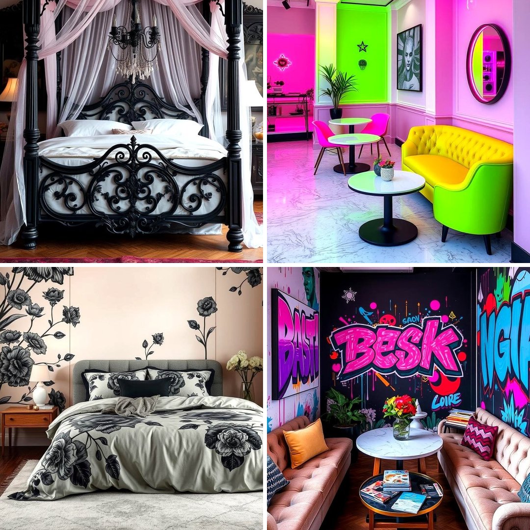 22 Pastel Goth Bedroom Ideas to Blend Softness and Edge - Lost At E Minor