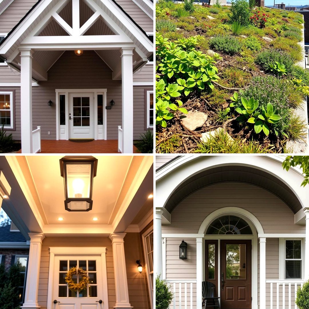 22 Protective Front Porch Roof Ideas for Weatherproof Shelter - Lost At ...