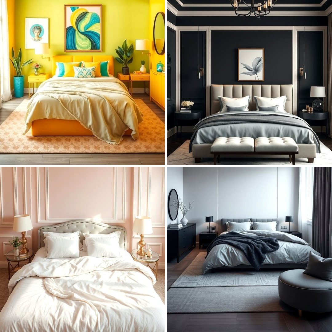 22 Two-Tone Bedroom Painting Ideas for Modern Elegance - Lost At E Minor