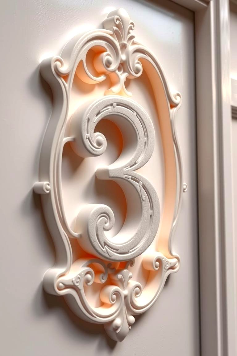 22 Creative House Number Ideas to Enhance Your Curb Appeal - Lost At E ...