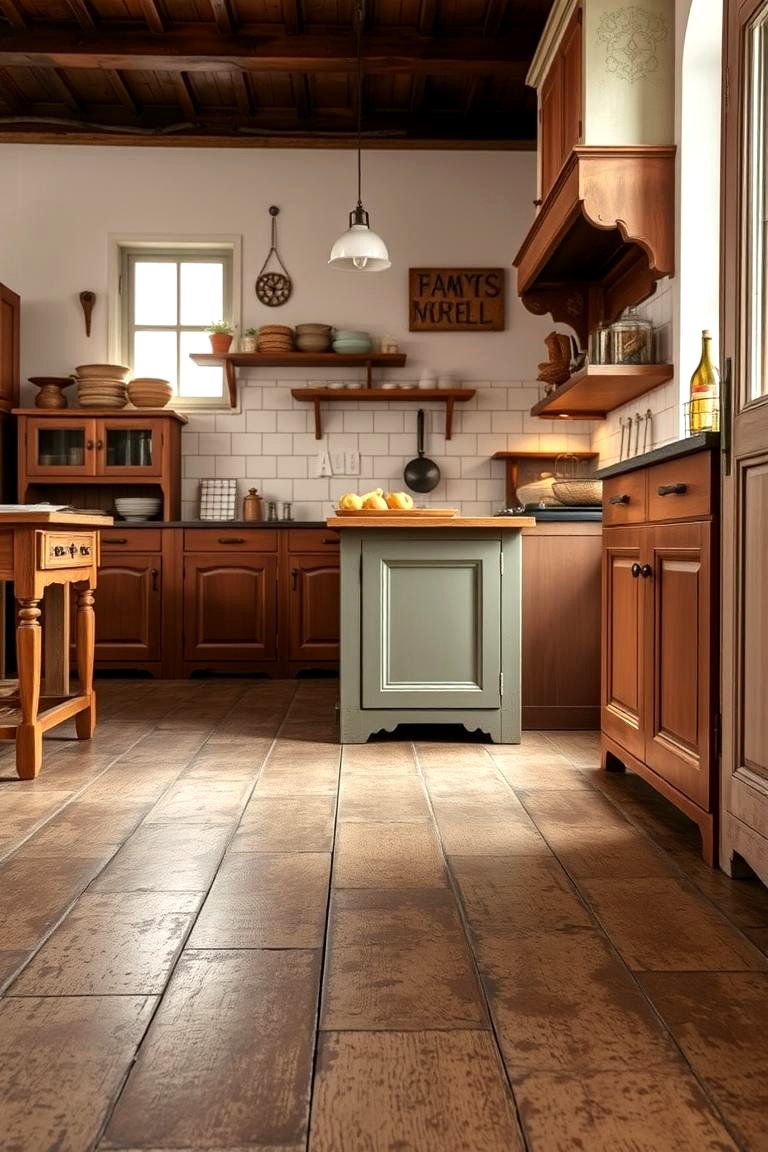 View of 22 Durable & Stylish Kitchen Flooring Ideas for Every Budget - Lost At ...
