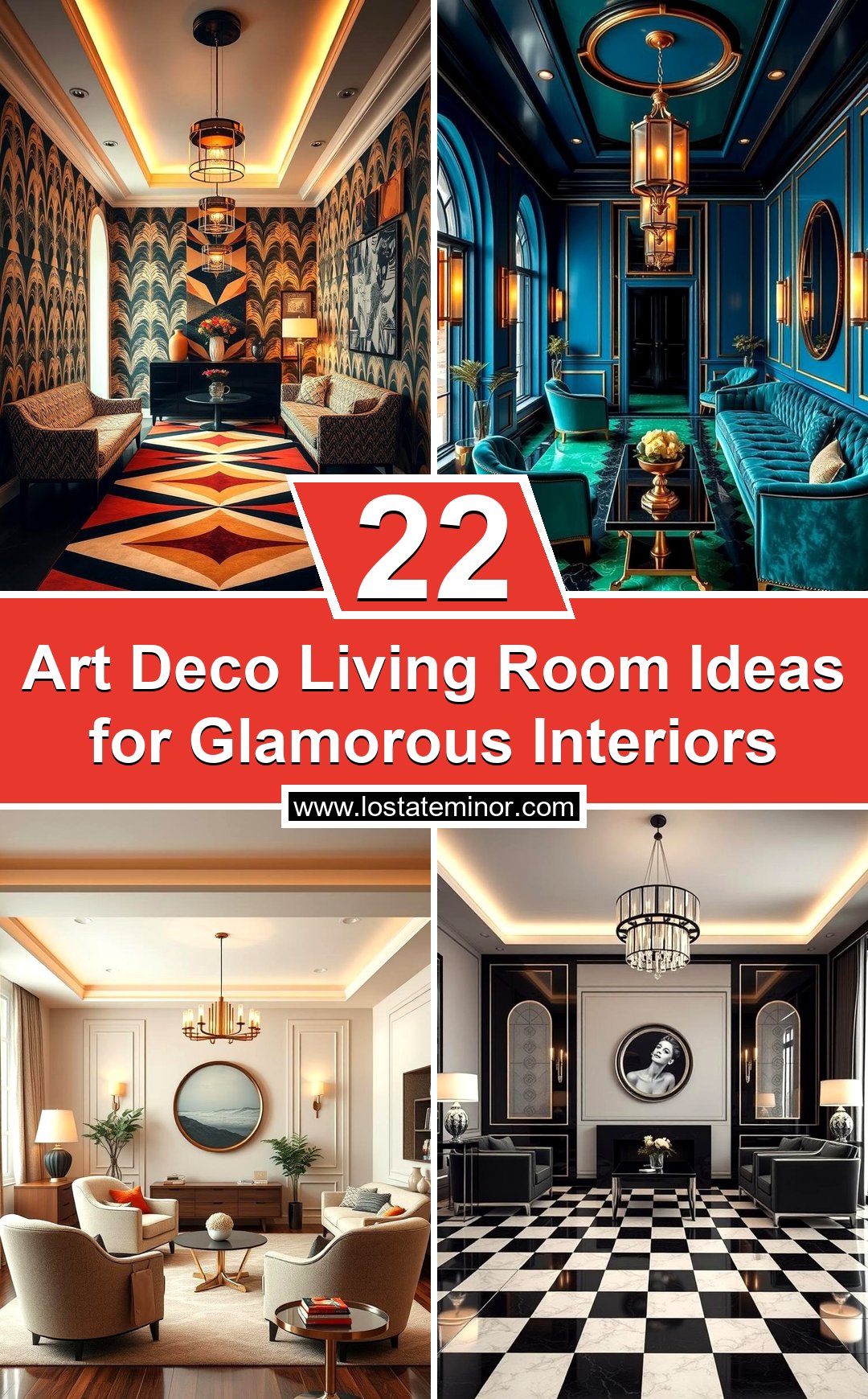 22 Art Deco Living Room Ideas for Glamorous Interiors - Lost At E Minor