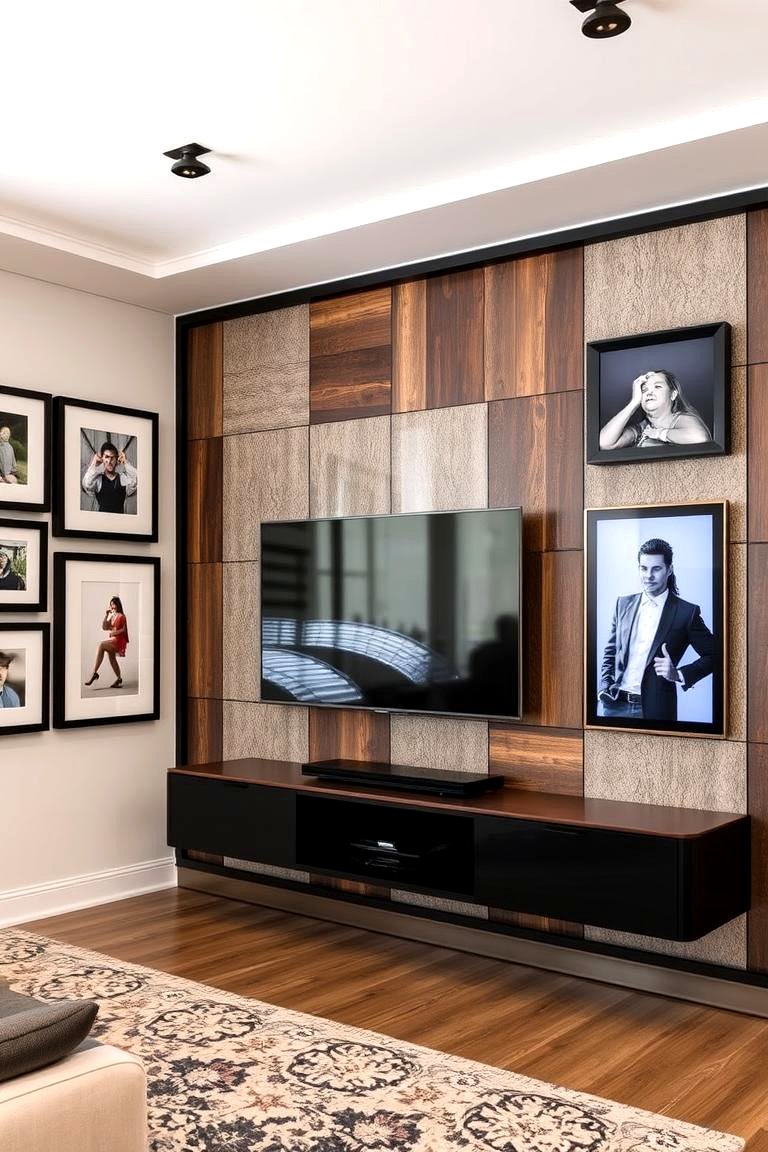 22 Media Wall Ideas to Elevate Your Entertainment Space Design - Lost ...
