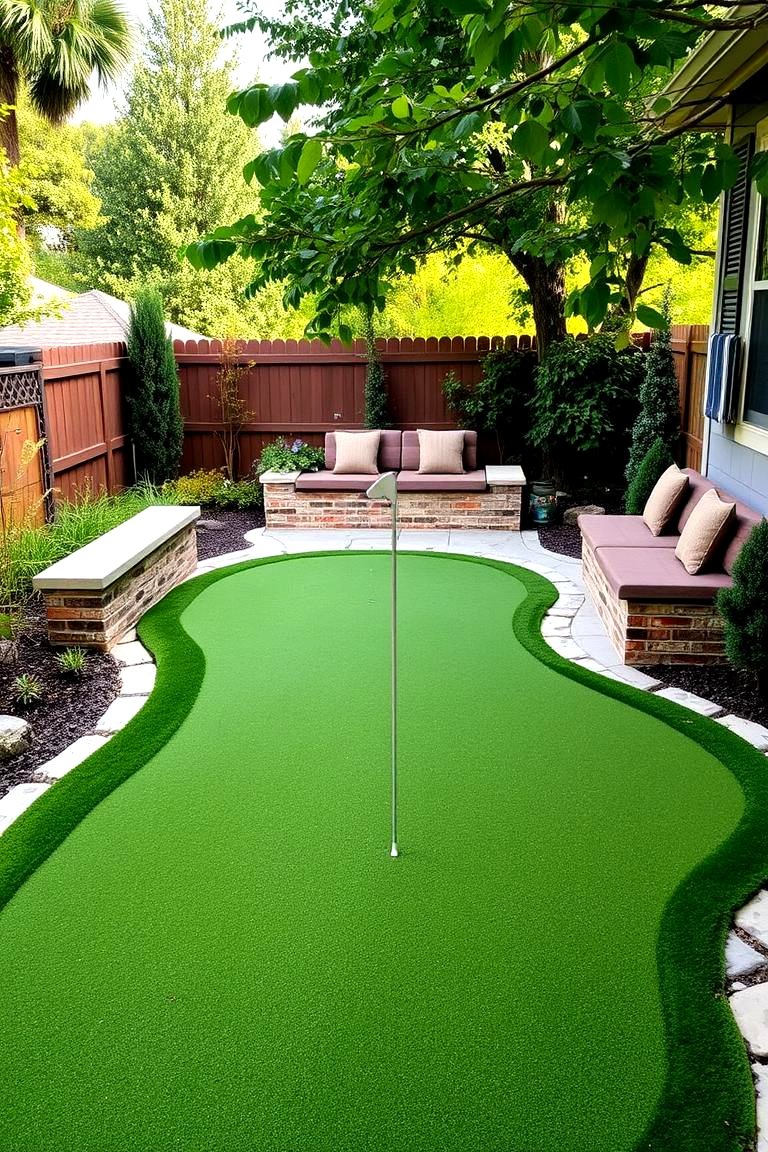 22 Backyard Putting Green Ideas for Golf Lovers - Lost At E Minor