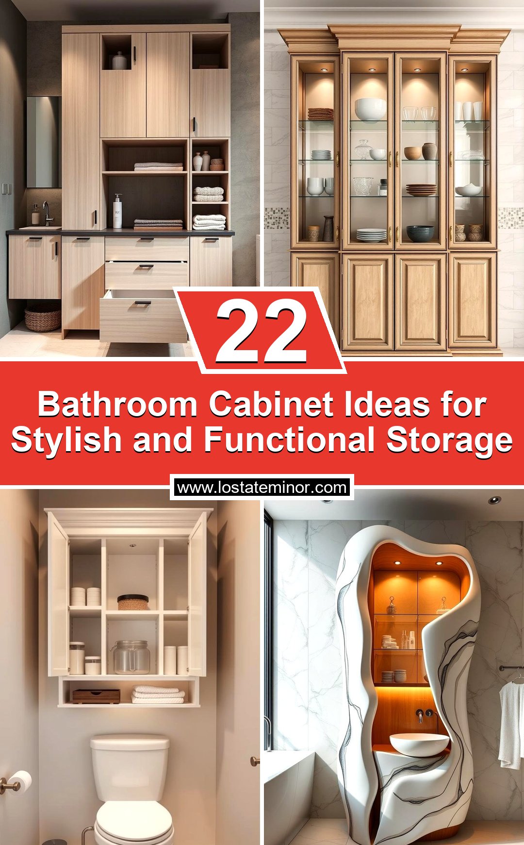 22 Bathroom Ideas for Stylish and Functional Storage Lost At — free download