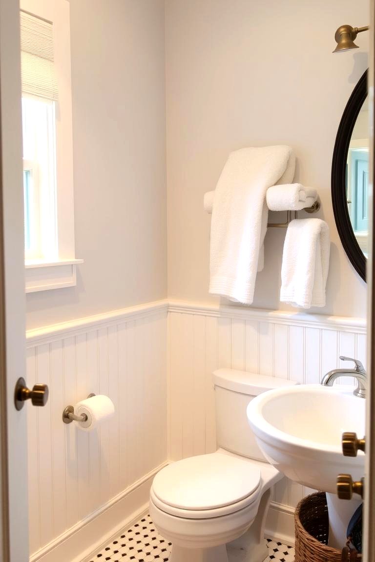 22 Chic Bathroom Wainscoting Ideas for Timeless Elegance - Lost At E Minor