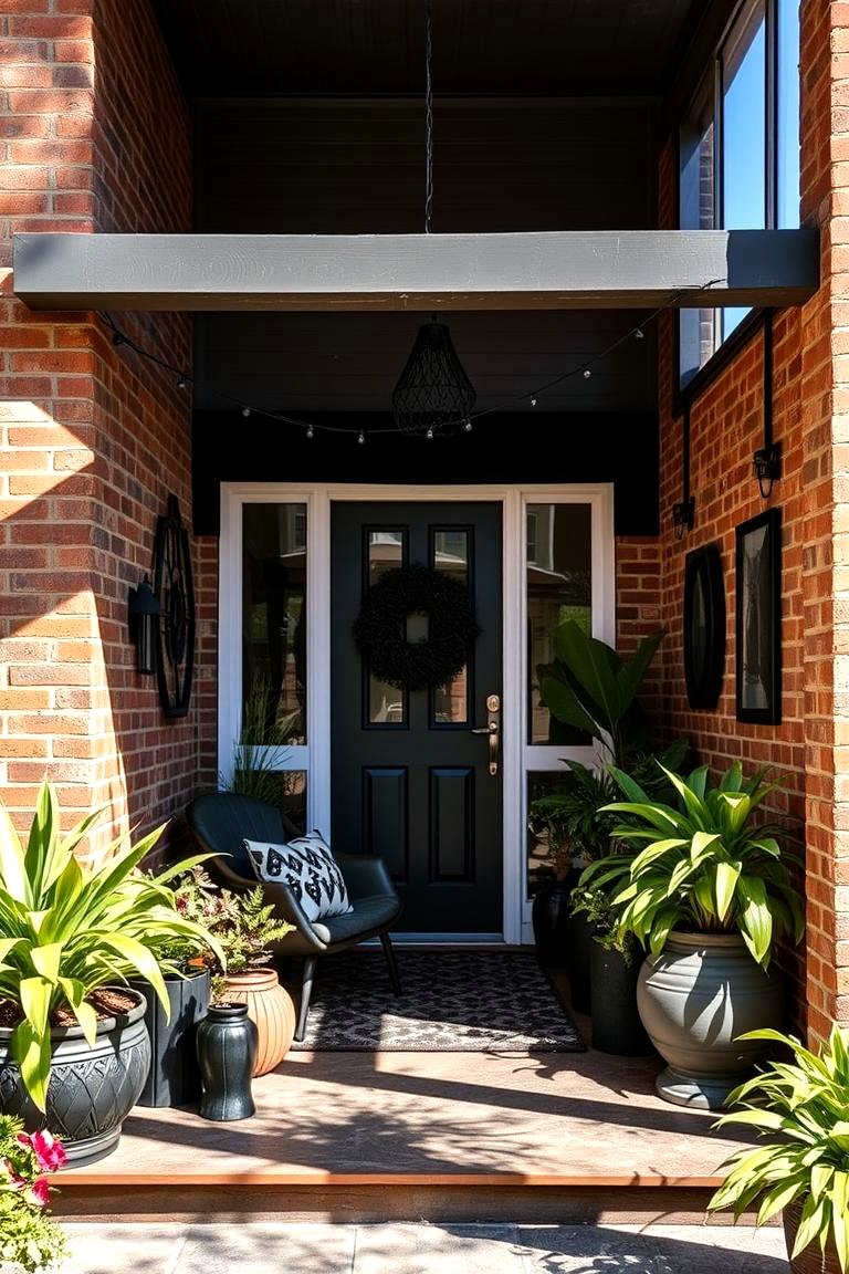 22 Stunning Black Porch Ideas for Modern Outdoor Spaces - Lost At E Minor