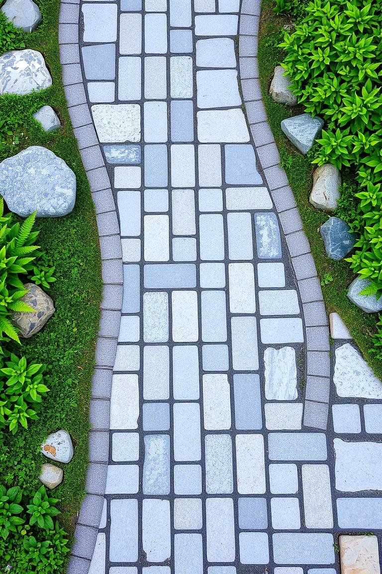 22 Grey Paver Walkway Ideas for Durable Landscaping - Lost At E Minor