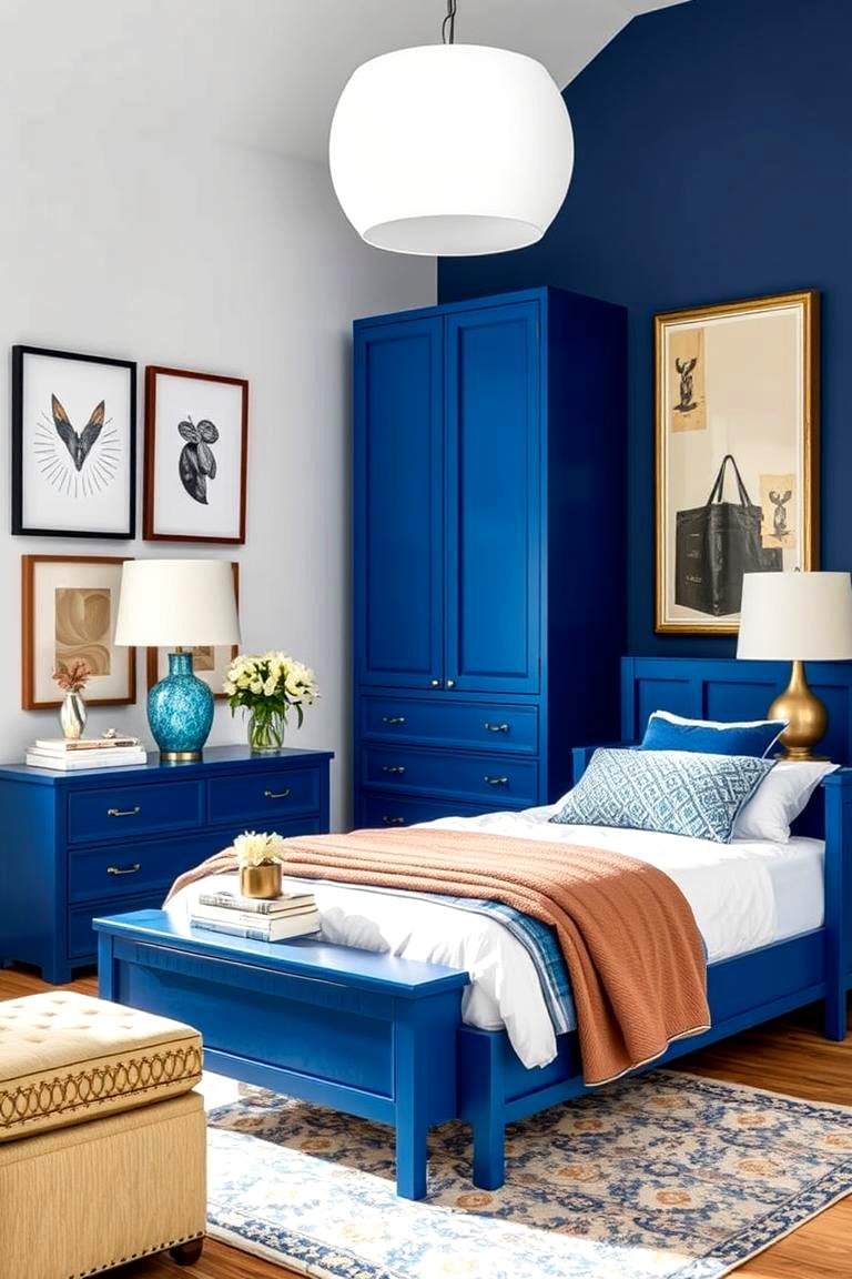 22 Tranquil Blue Bedroom Ideas for Relaxing Sleep Spaces - Lost At E Minor