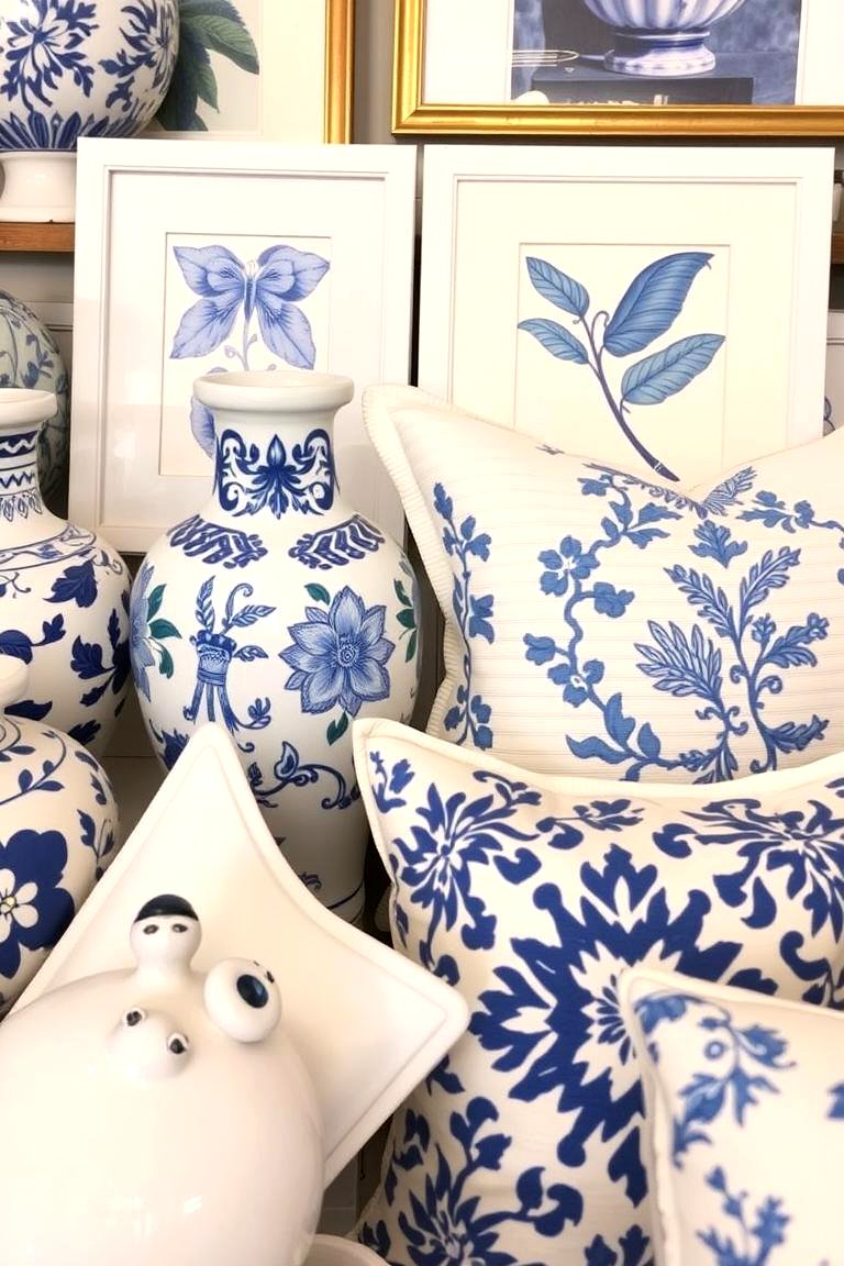 22 Blue and White Decor Ideas for Timeless Style - Lost At E Minor