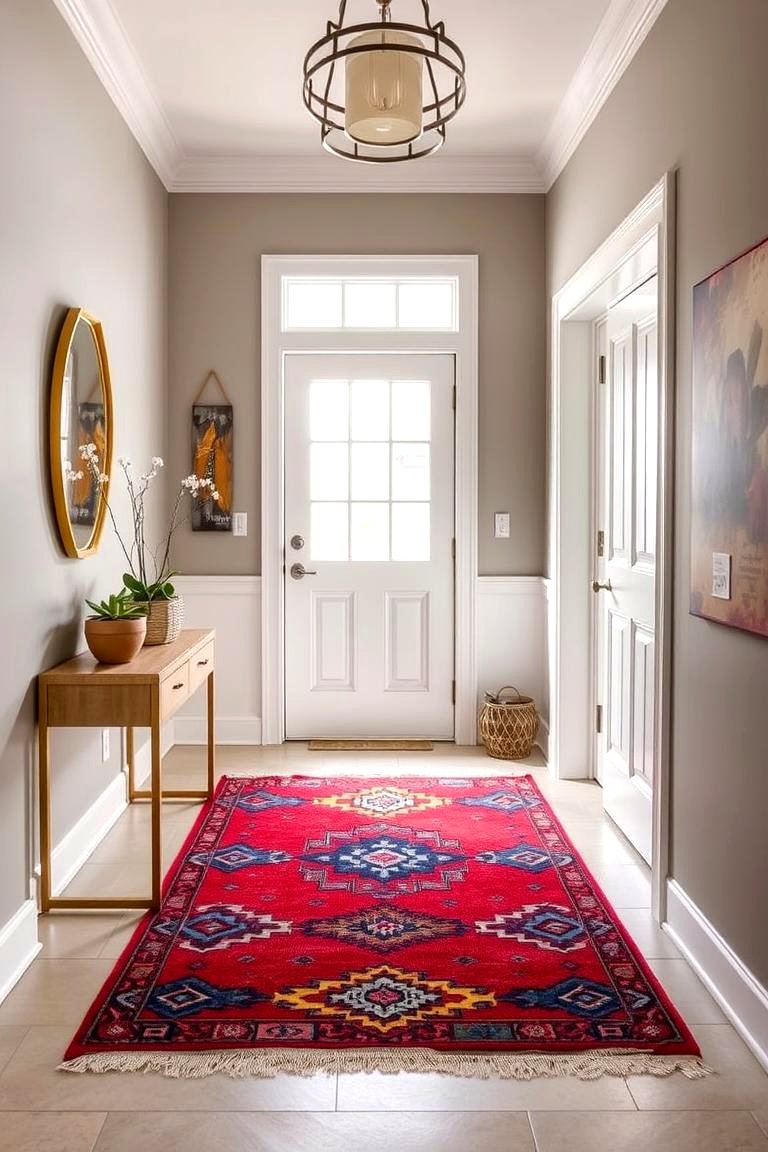 Entry Rugs Texture 22 Entryway Rug Ideas to Elevate Your Home's First Impression - Lost At ...