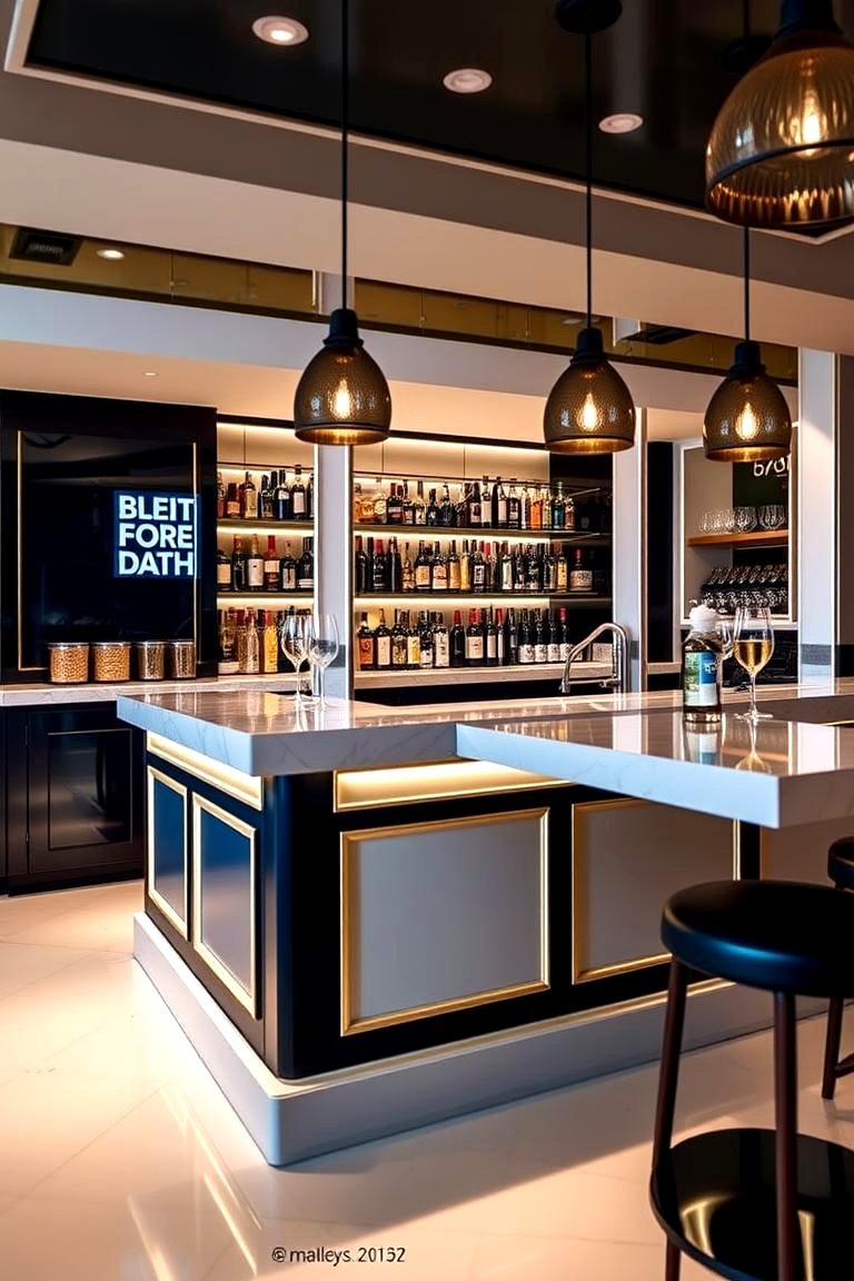 22 Kitchen Bar Ideas for Stylish & Functional Spaces - Lost At E Minor