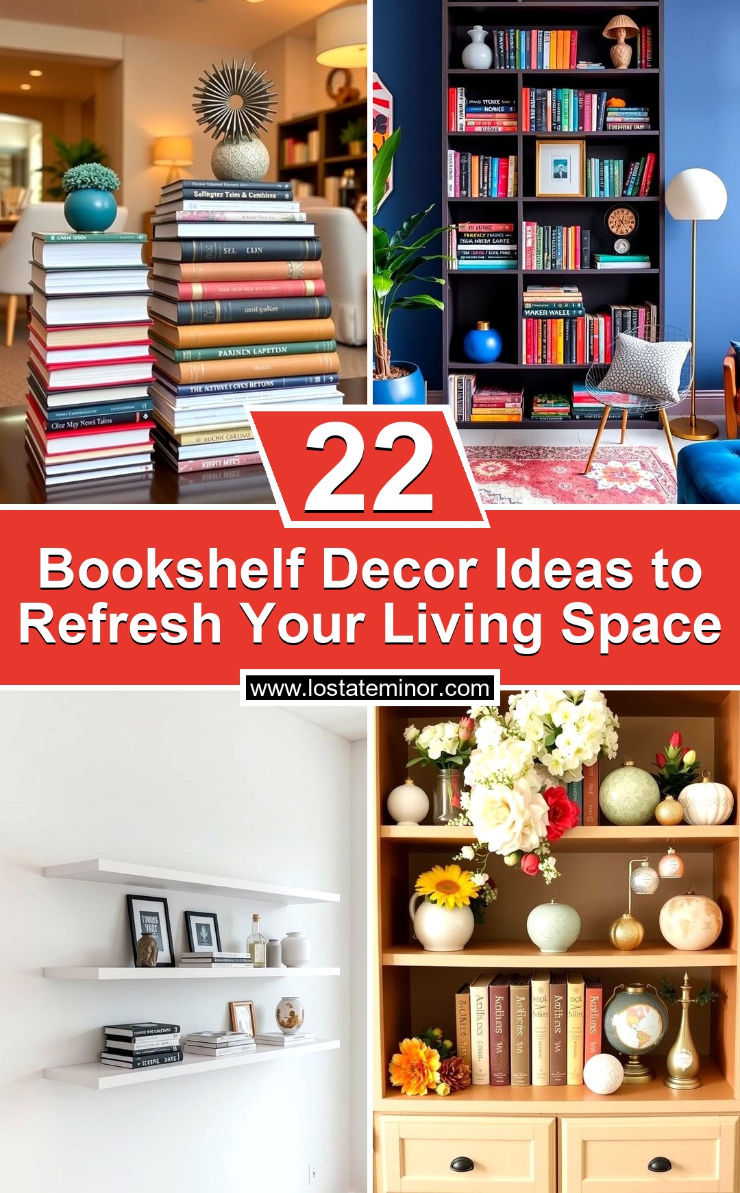 22 Bookshelf Decor Ideas to Refresh Your Living Space - Lost At E Minor