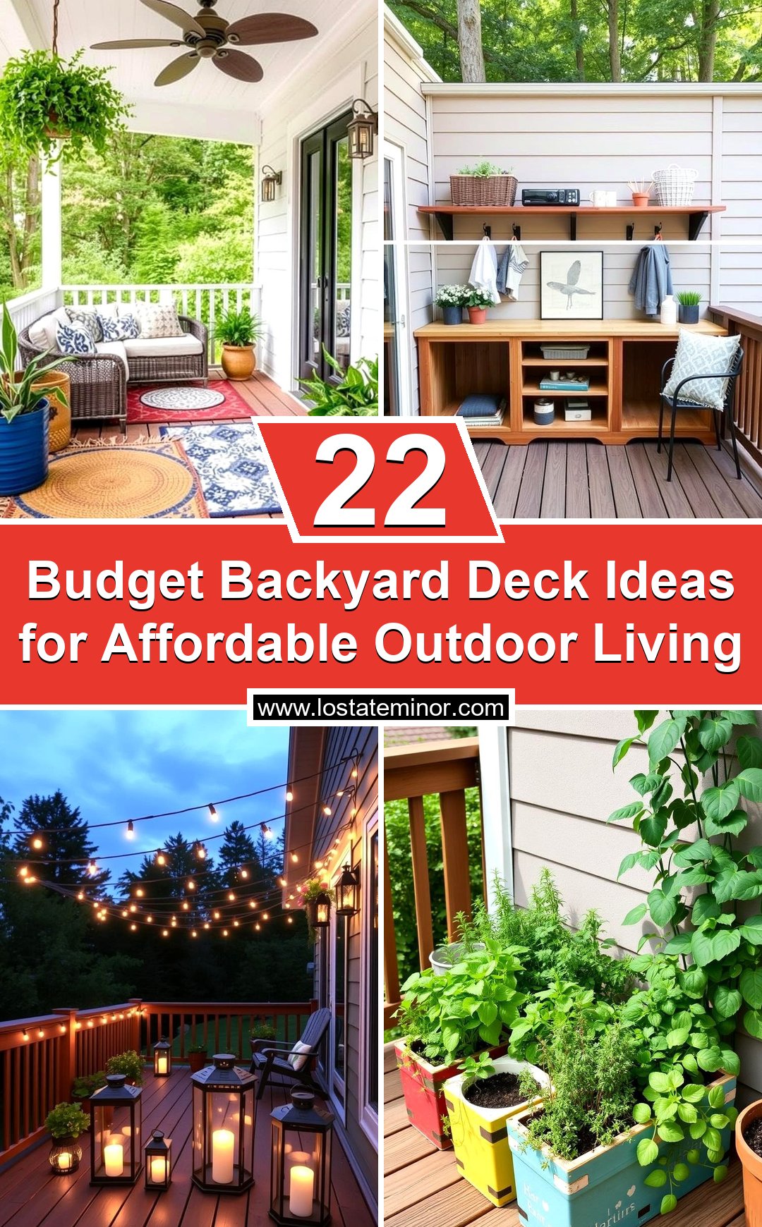 22 Budget Backyard Deck Ideas for Affordable Outdoor Living - Lost At E ...