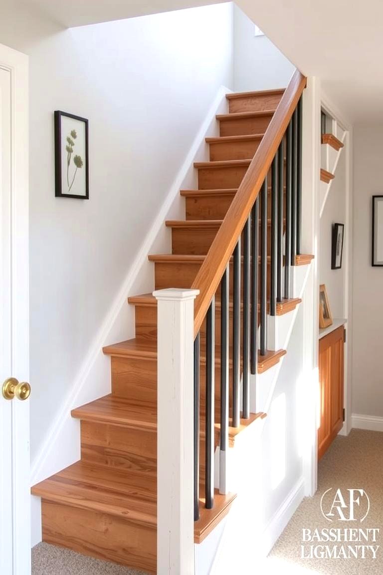 22 Creative Basement Stair Ideas to Maximize Your Space - Lost At E Minor