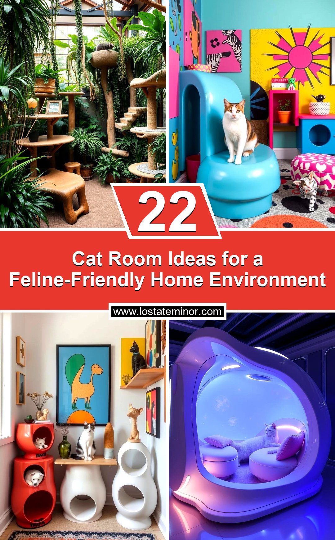 22 Cat Room Ideas for a Feline-Friendly Home Environment - Lost At E Minor