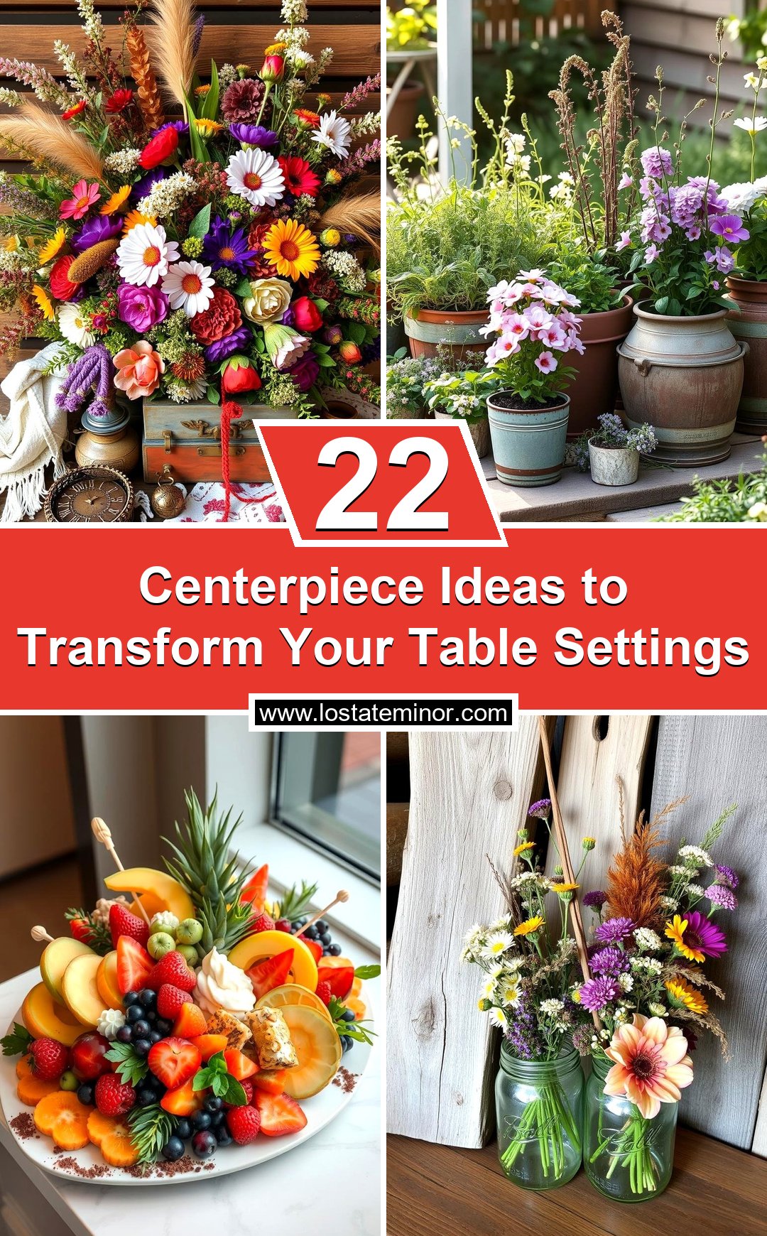 22 Centerpiece Ideas to Transform Your Table Settings - Lost At E Minor