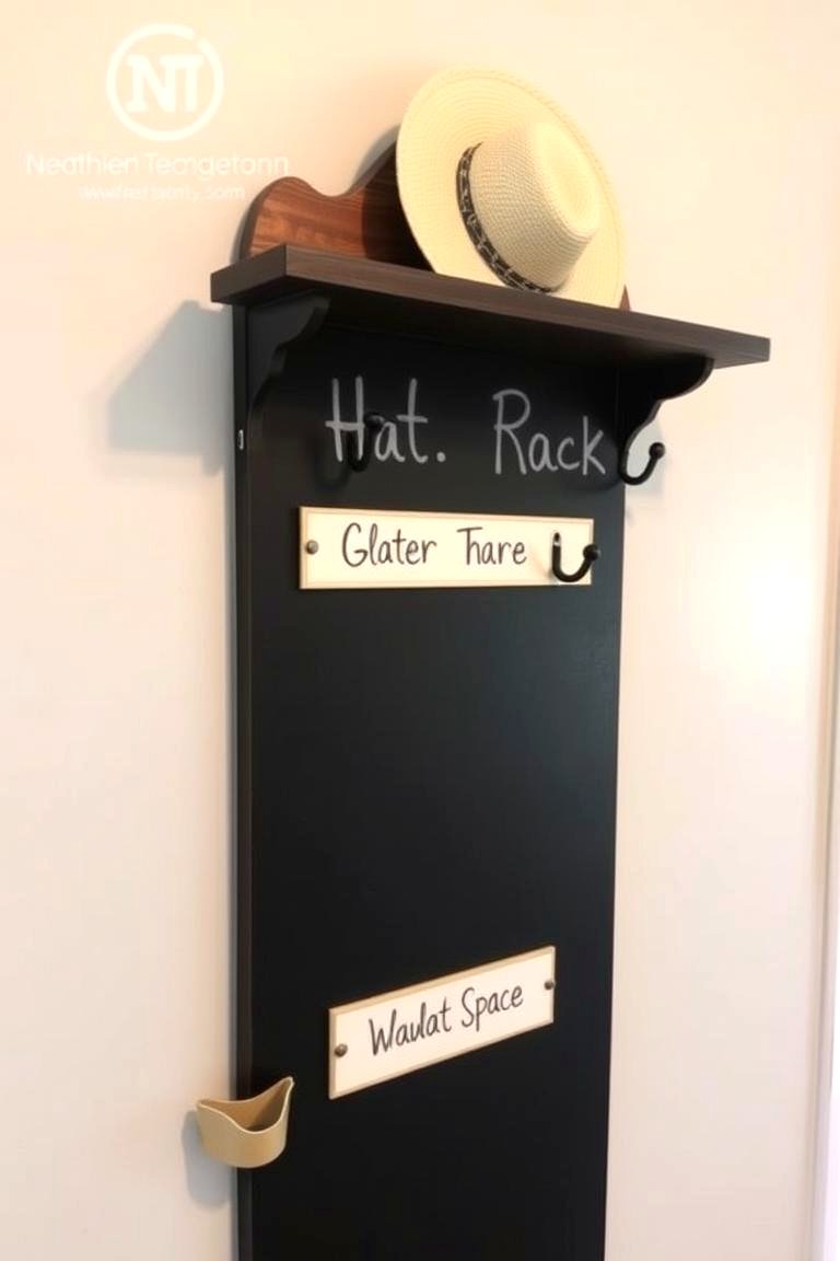 22 Stylish Hat Rack Ideas for Organized Entryways - Lost At E Minor