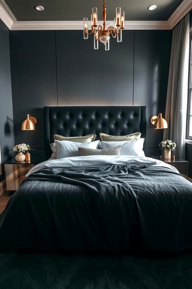 22 Charcoal Bedroom Ideas for Modern Sophistication - Lost At E Minor