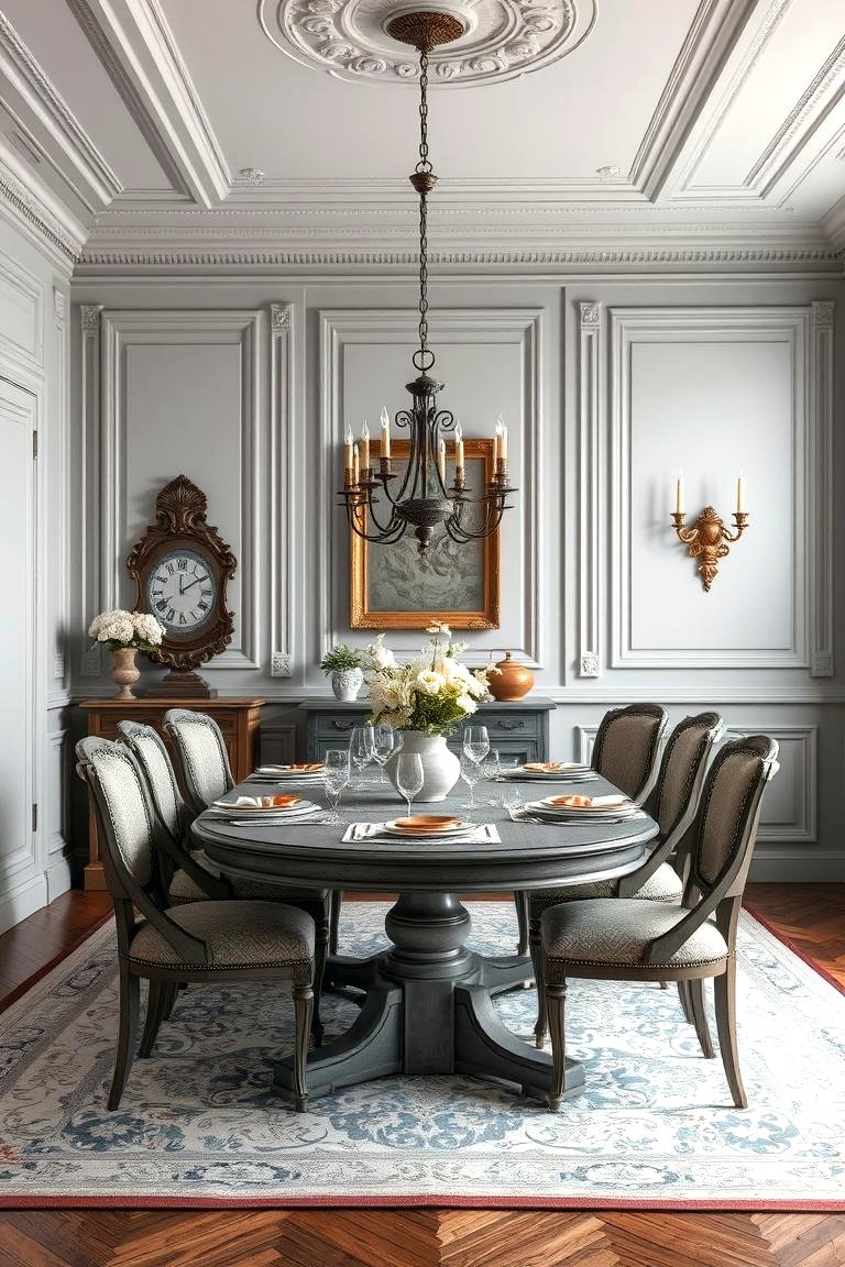 22 Gray Dining Room Decor Ideas for Chic Entertaining - Lost At E Minor