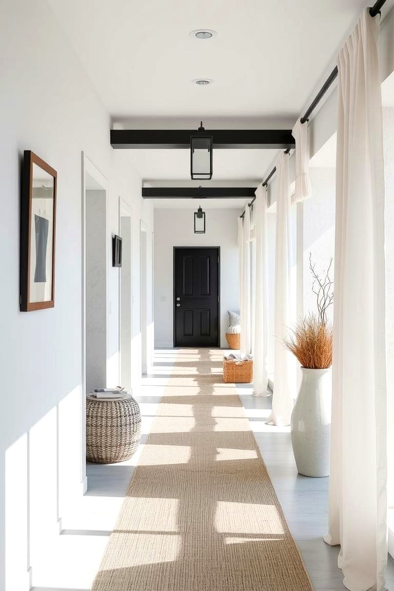 22 Elegant Black Hallway Design Ideas for Modern Homes - Lost At E Minor
